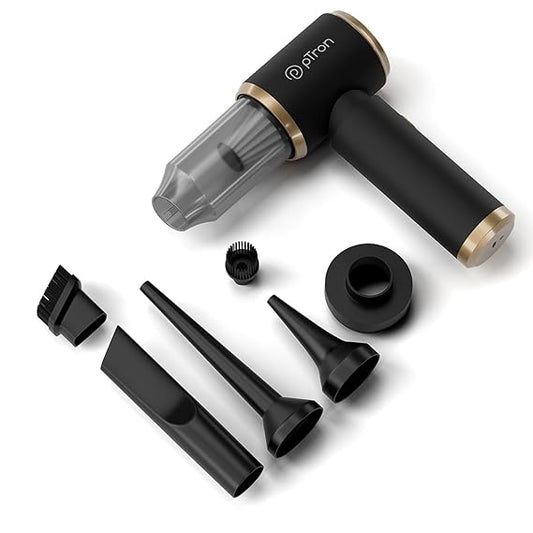 pTron NeoVac X2 High-Power Cordless Car Vacuum Cleaner – 18kPa Suction, HEPA Filter, Rechargeable