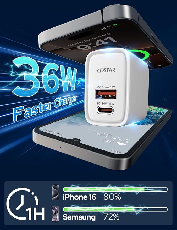 33W Fast Charger (USB-C PD)