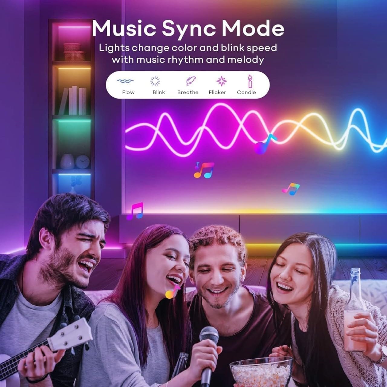 RGB LED Strip Lights – Room & Home Decor